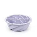 Silicone swirl cake mold